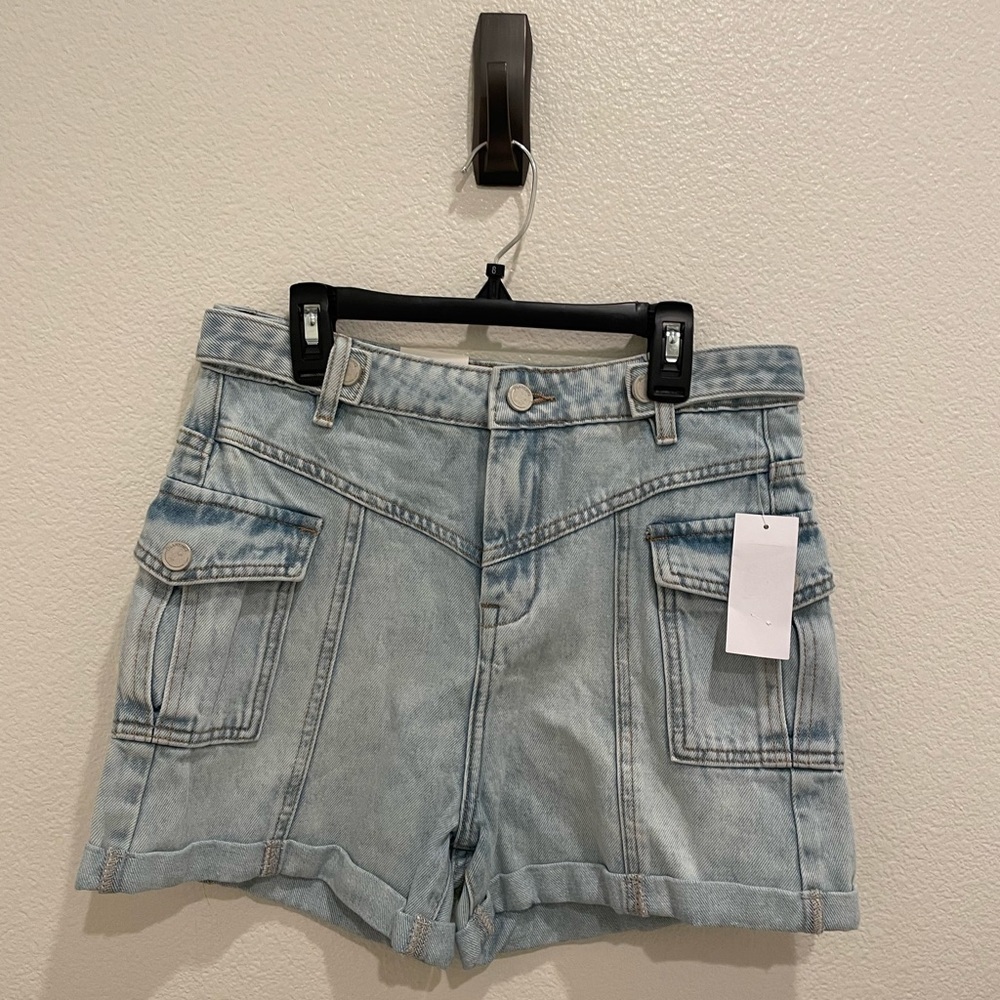 NWT Womens Blank NYC Mom Shorts 100 percent Organic cotton Size 26​​​​​​​